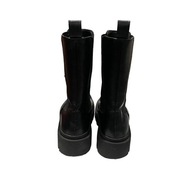 PRIMARK Moto Style‎ Women's Black Boots - Mid-Calf Size 7 Bold Fashion Statement - Picture 3 of 13